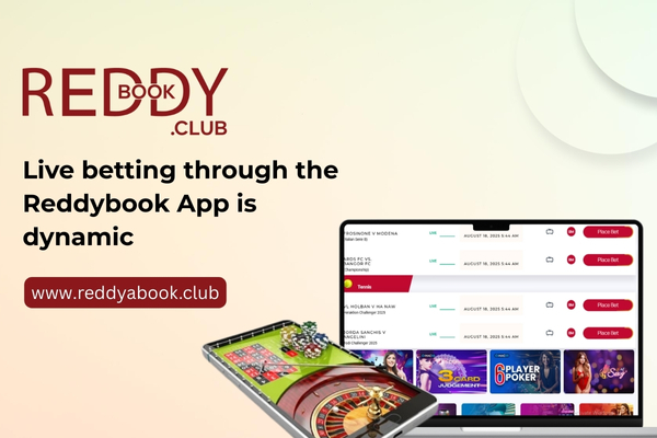 Live betting on Reddybook app
