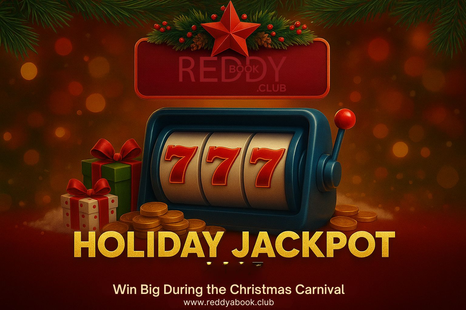 Reddybook Holiday Jackpot 2025: Win Big During the Christmas Carnival