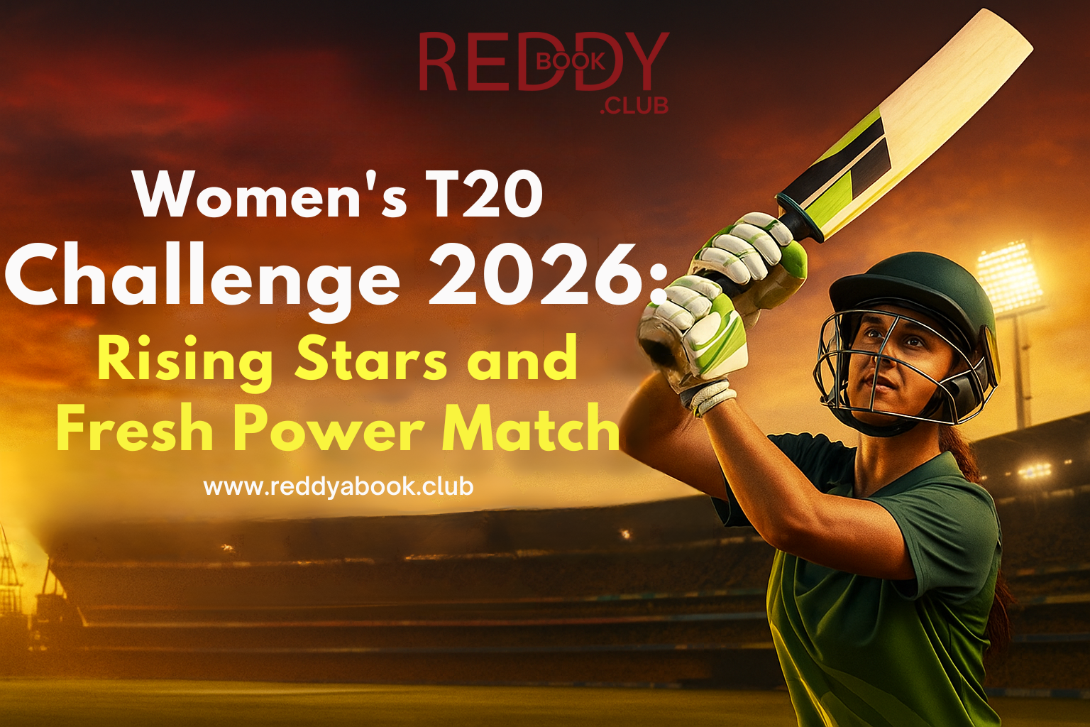 The Reddybook Women T20 Challenge: A Game changer in 2026.